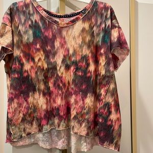 Pilcro - Anthroplogie brand - Pink Short Sleeve Top - Size Medium